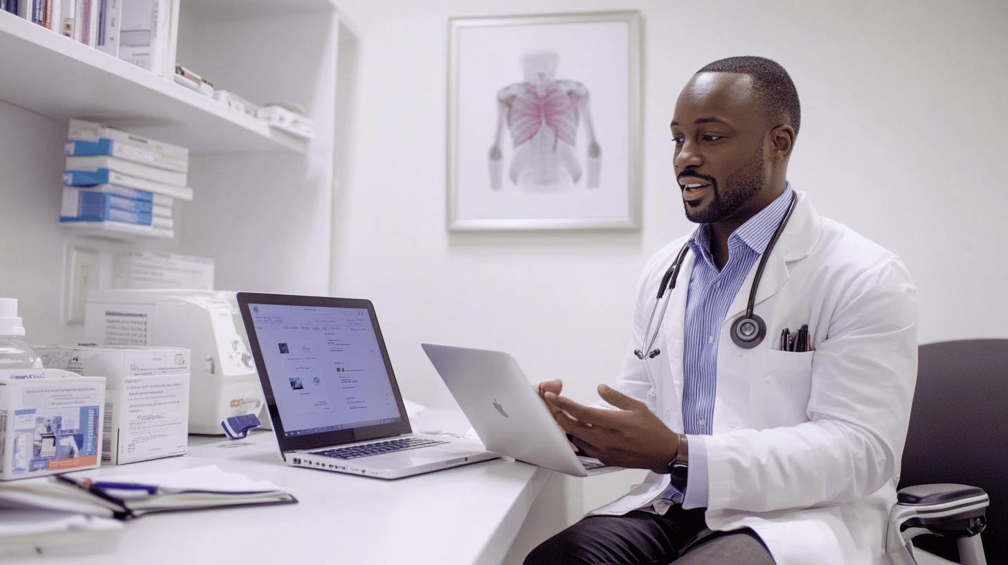 A doctor sitting at a work table - The Future of Direct Primary Care and Patient-Centered Medical Homes-1.jpg