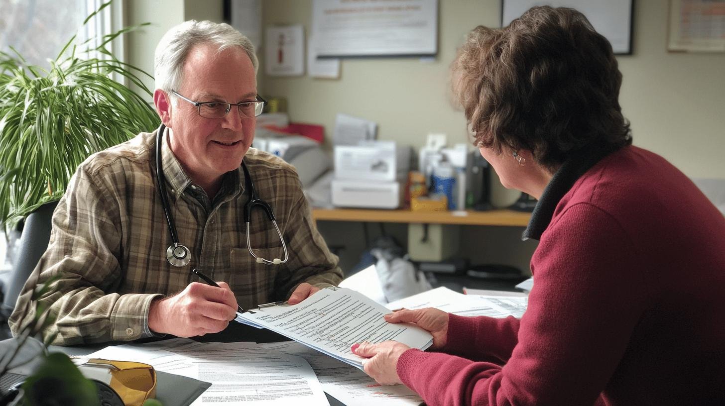 A Doctor Explaining to His Patient what an Average Copay for Doctor Visits Costs and Factors Influencing Copay Costs for Doctor Visits-2.jpg