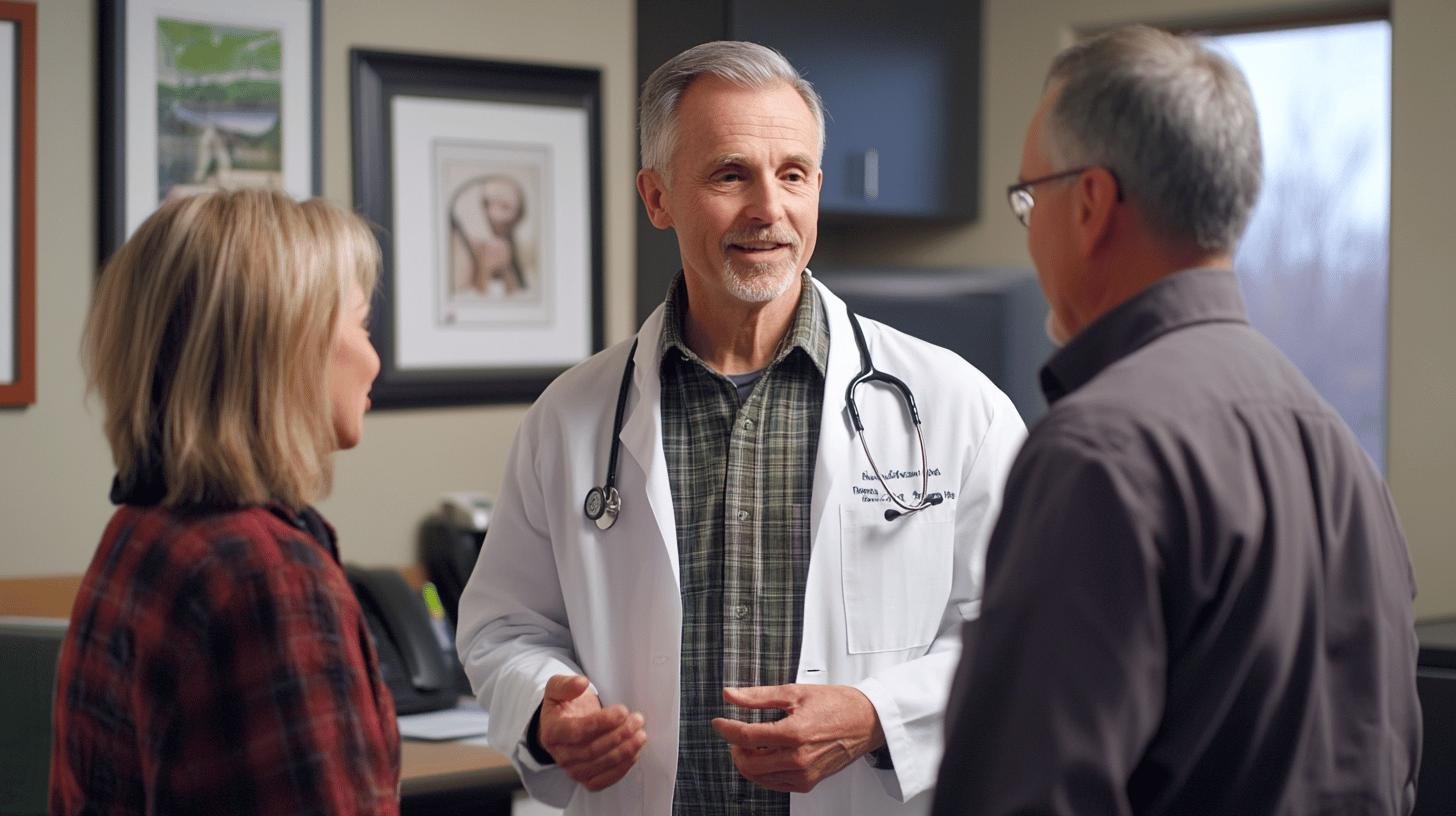 A Doctor talking to a couple about Services Provided by Concierge Primary Care Physicians-1.jpg