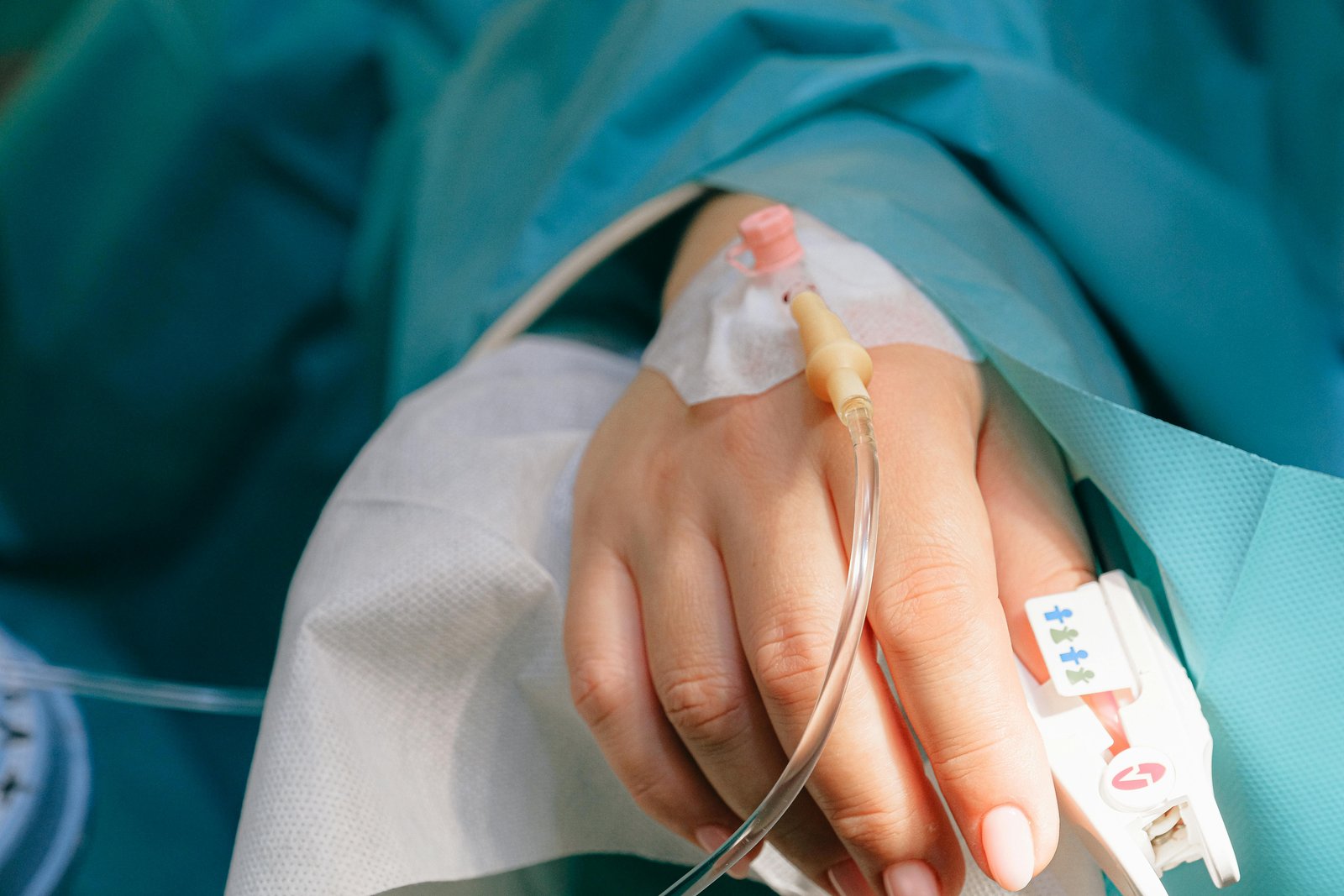 A patient on drip—urgent care prices without insurance.jpg