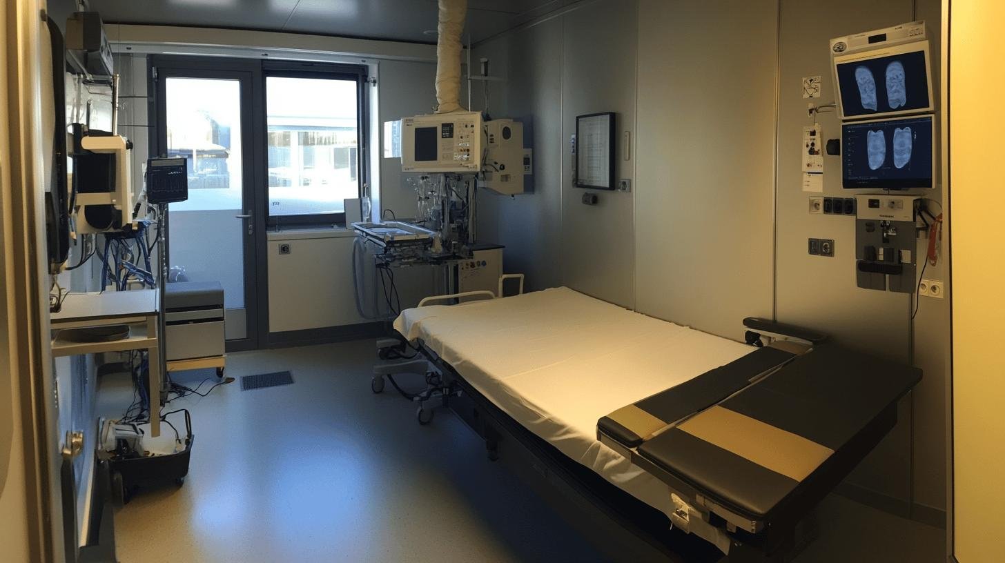 A Hospital Xray Examination Room
