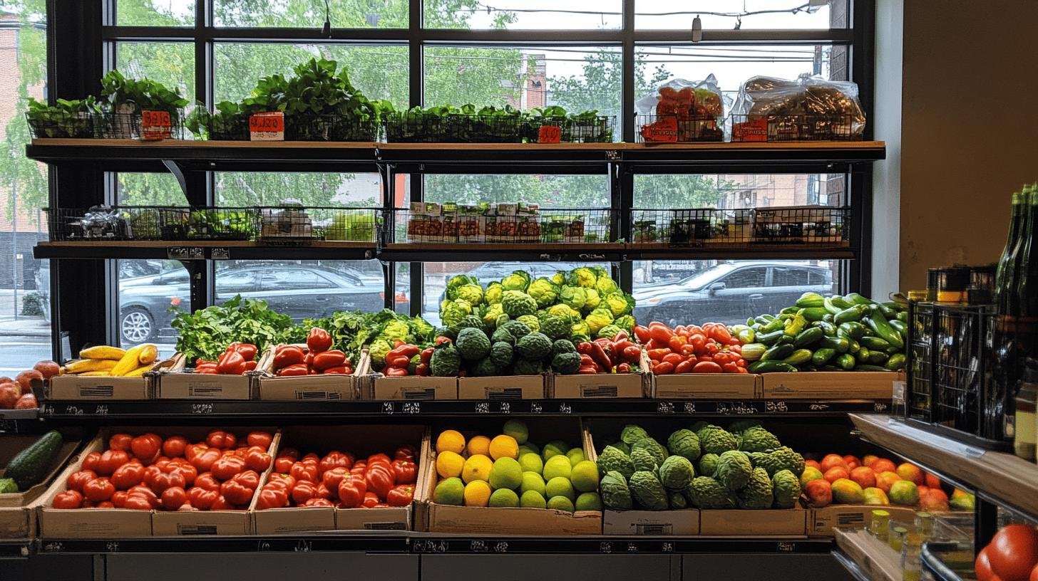 Picture Shows a Grocery Store-Causes of Obesity