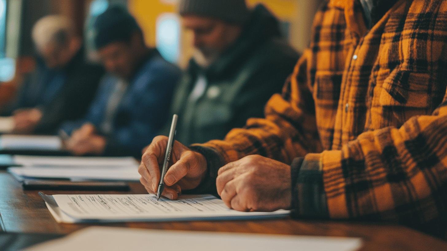 A Man Filling out a Form-Grants to Help Pay Medical Bills-4.jpg