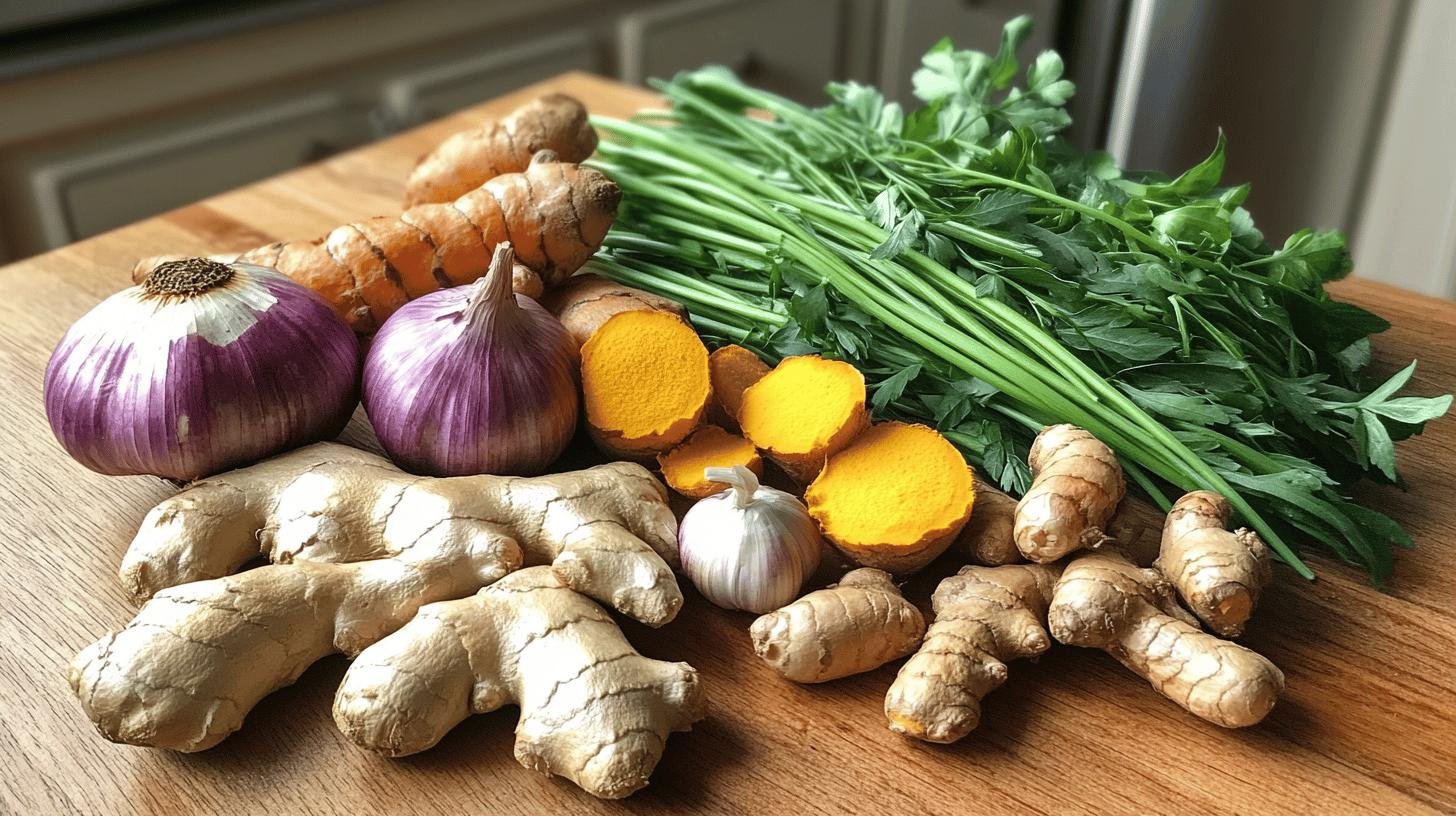 Picture Shows Different Types of Herbs and Spices
