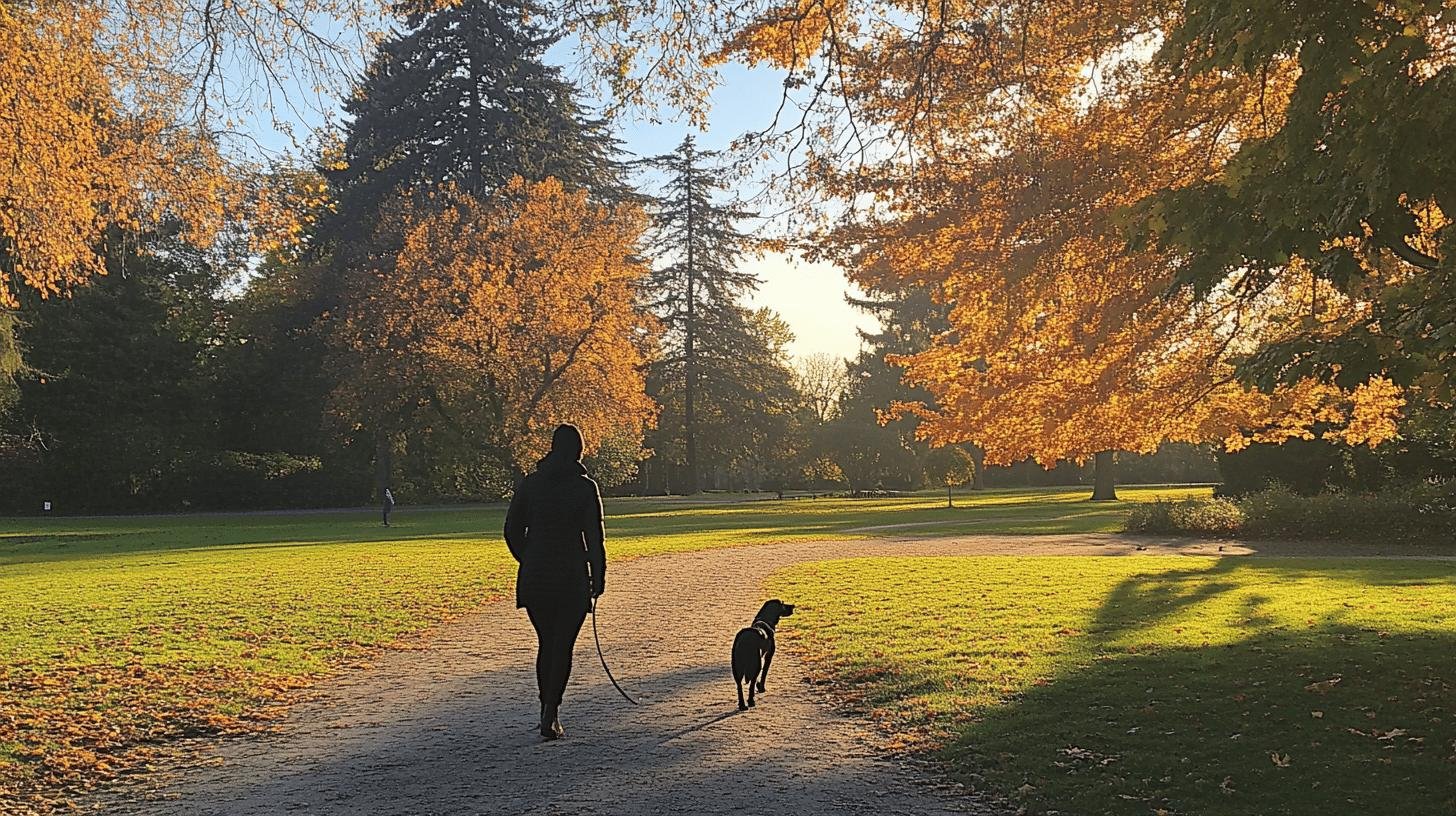 A Lady Taking Her Dog for a Walk-Healthy Lifestyle-1.jpg