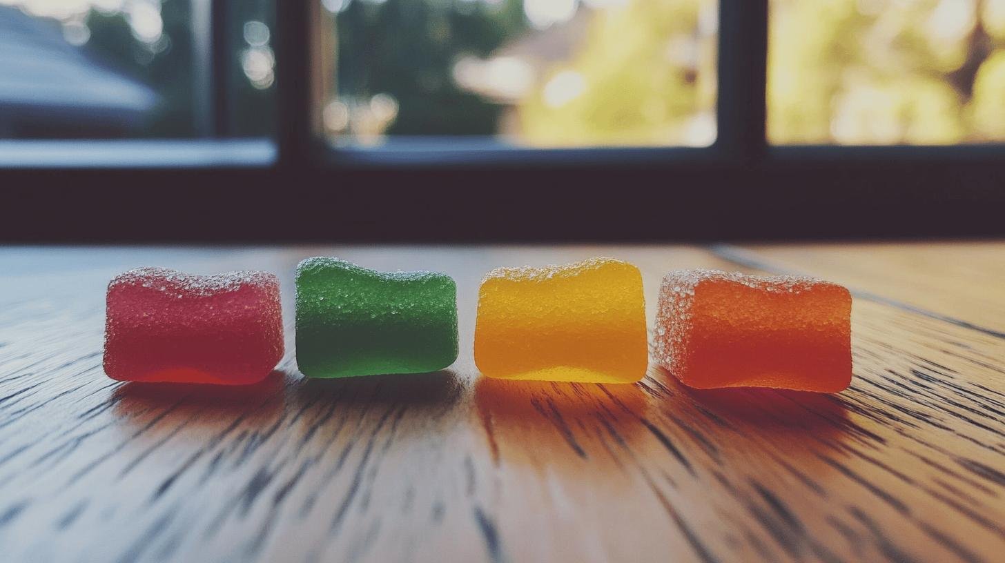 A Picture of Square Gummies-Do Weight Management Gummies Work