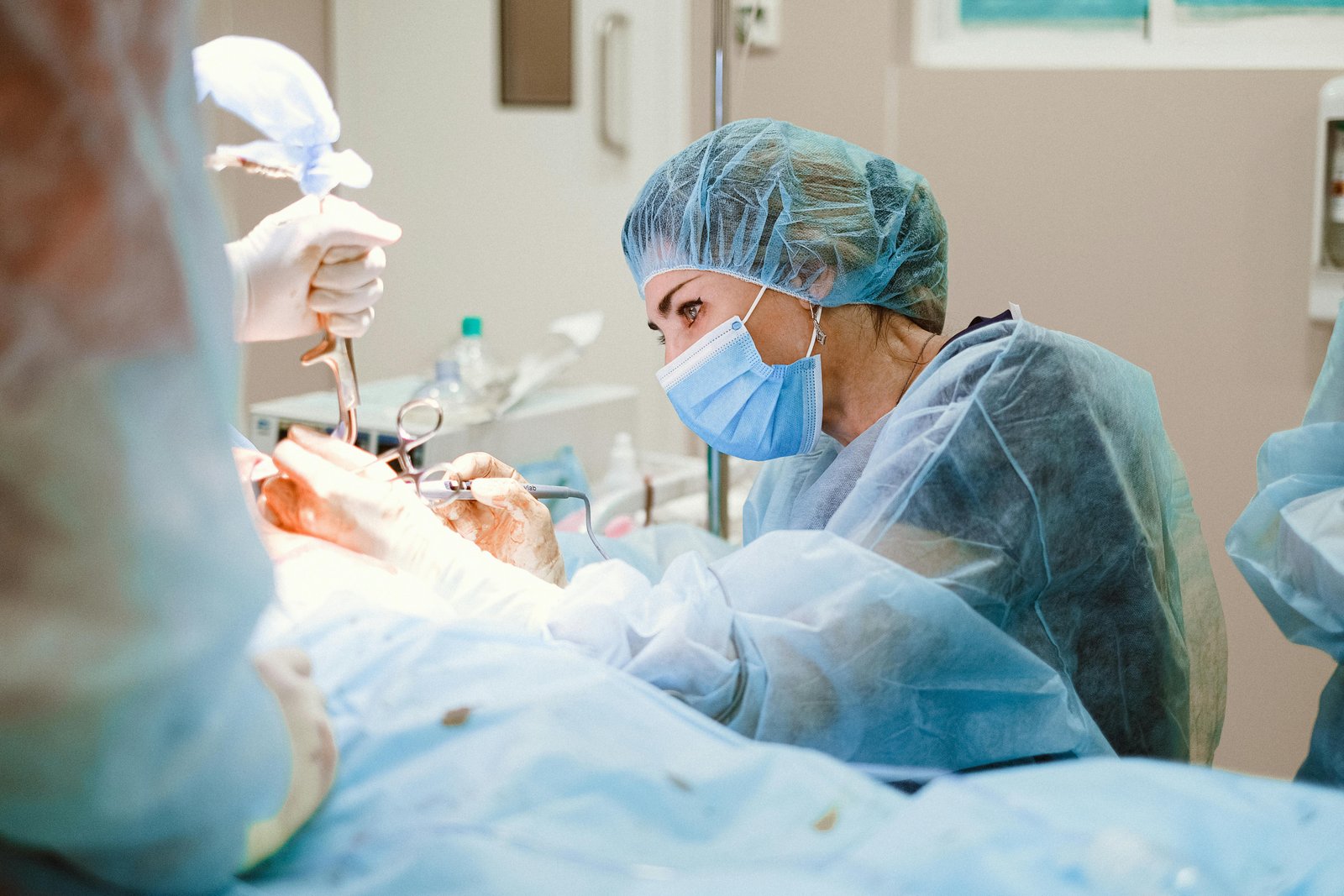 A Doctor Conducting a Surgery 