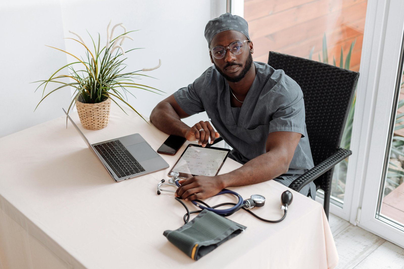 A Medical Doctor Sitting in His Office-Obesity Surgical Management