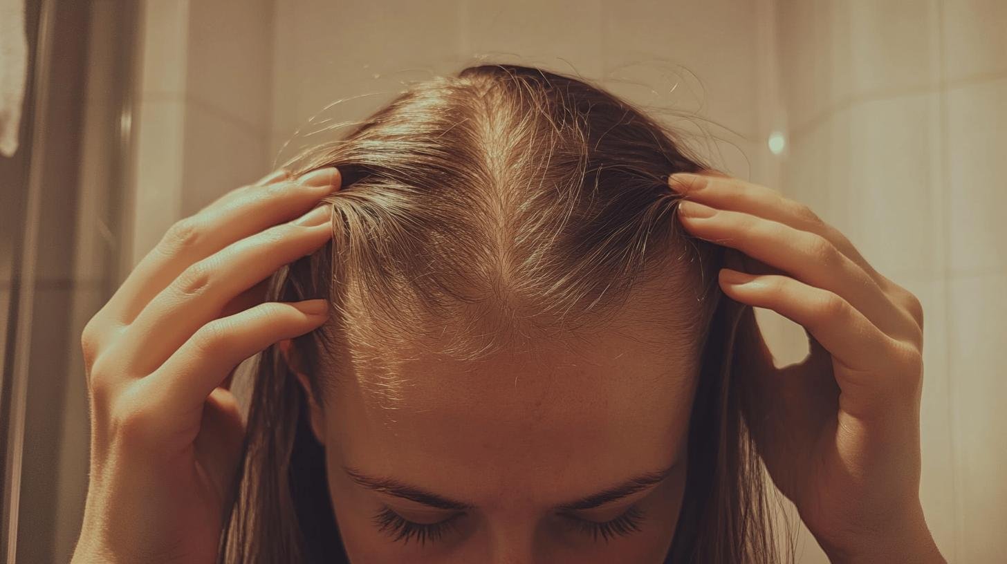 A Young Girl Scratching Her Head-Can Autoimmune Diseases Cause Hair Loss? 