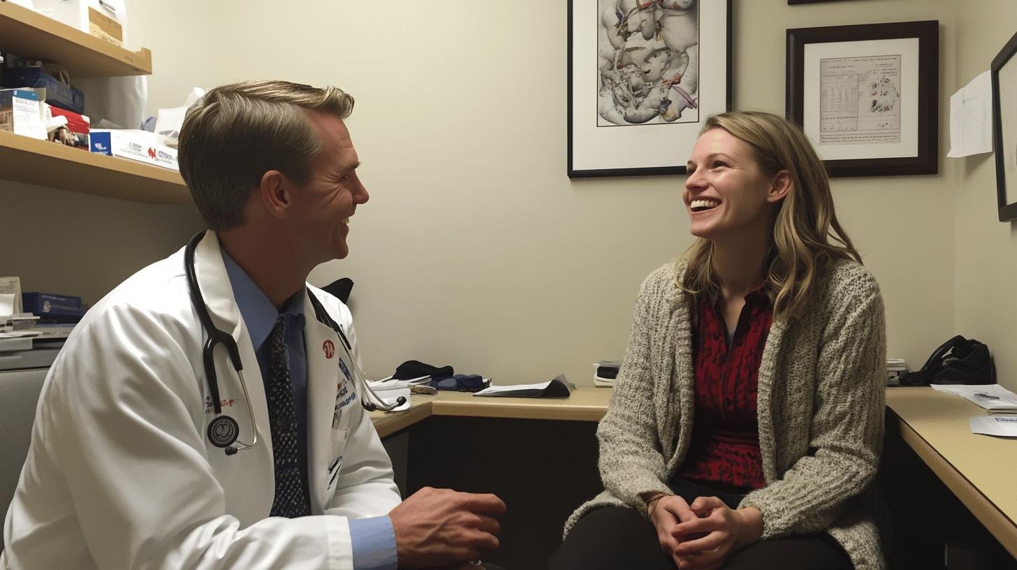 A Patient Discussing with Her Direct Primary Care Doctor About Behavioral Health Conditions