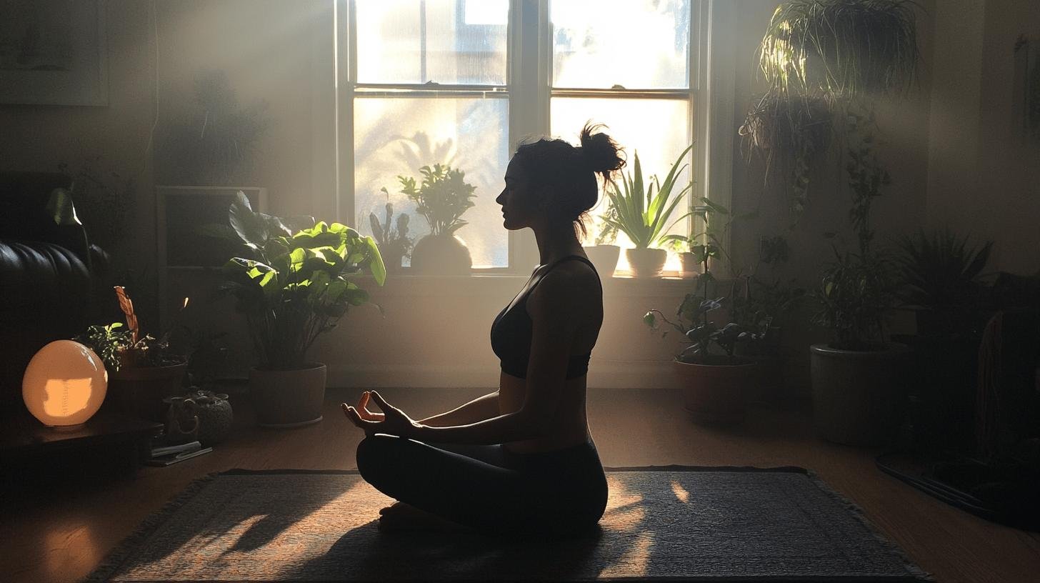 A Lady Practicing Yoga-Managing Heart Palpitations Direct Primary Care and Holistic Approaches