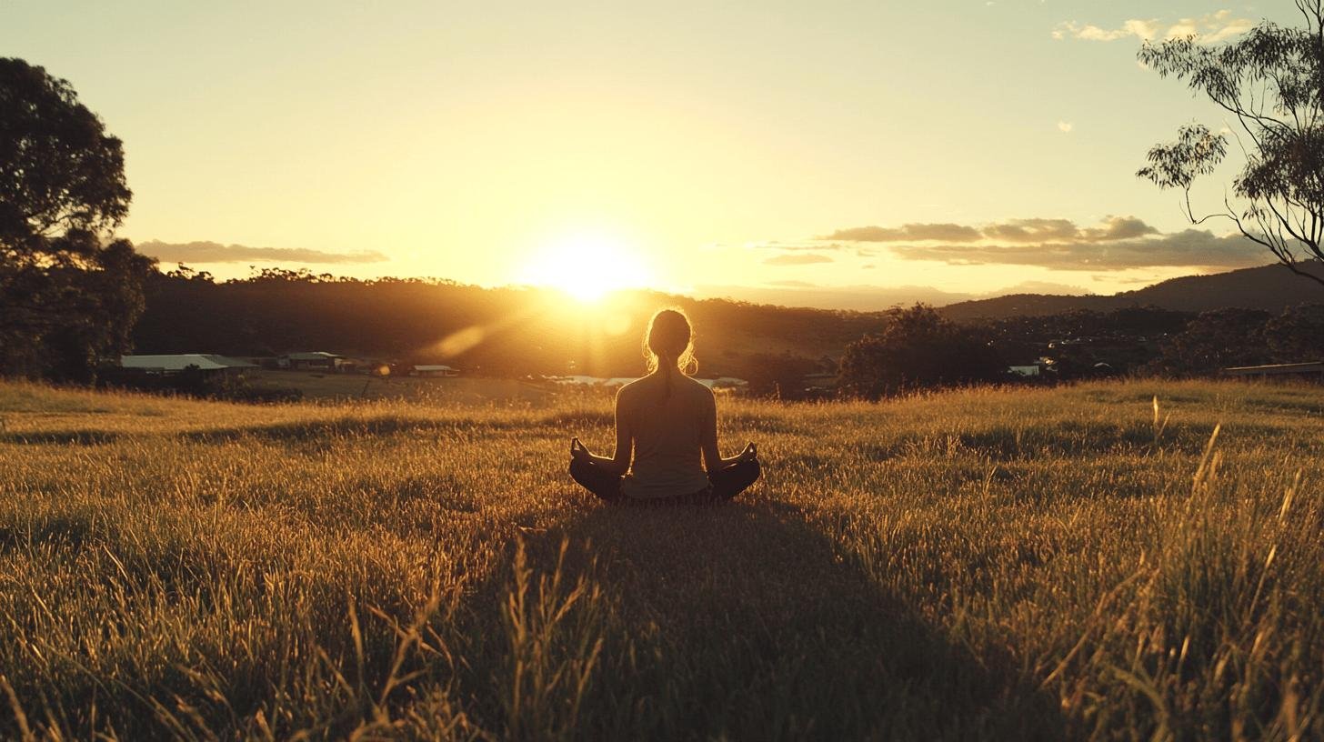 A Lady Using Yoga As a Way of Managing Stress in Autoimmune Conditions