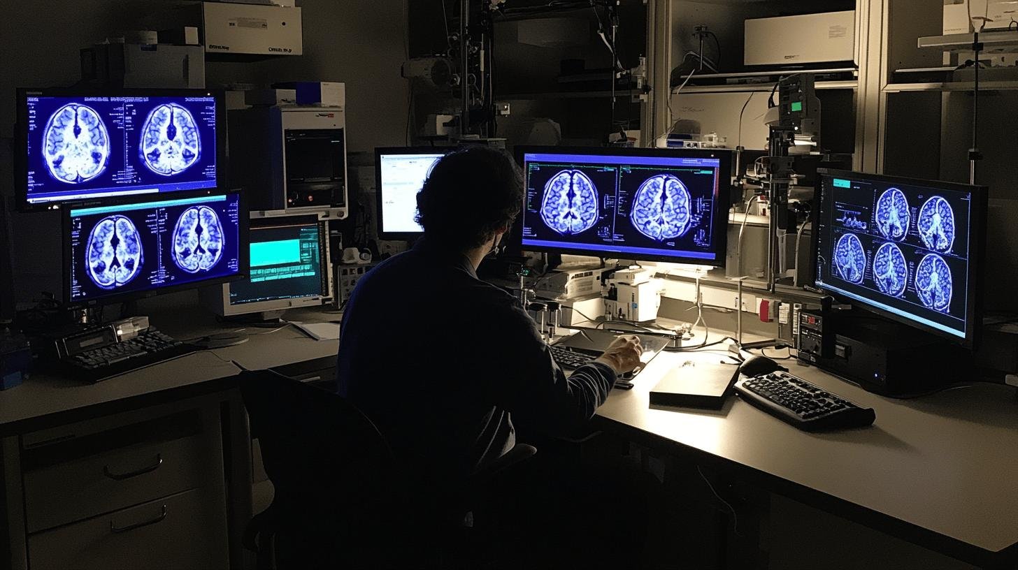 A Man Looking at Various Brain Xray Results-Can neurological disorders be cured