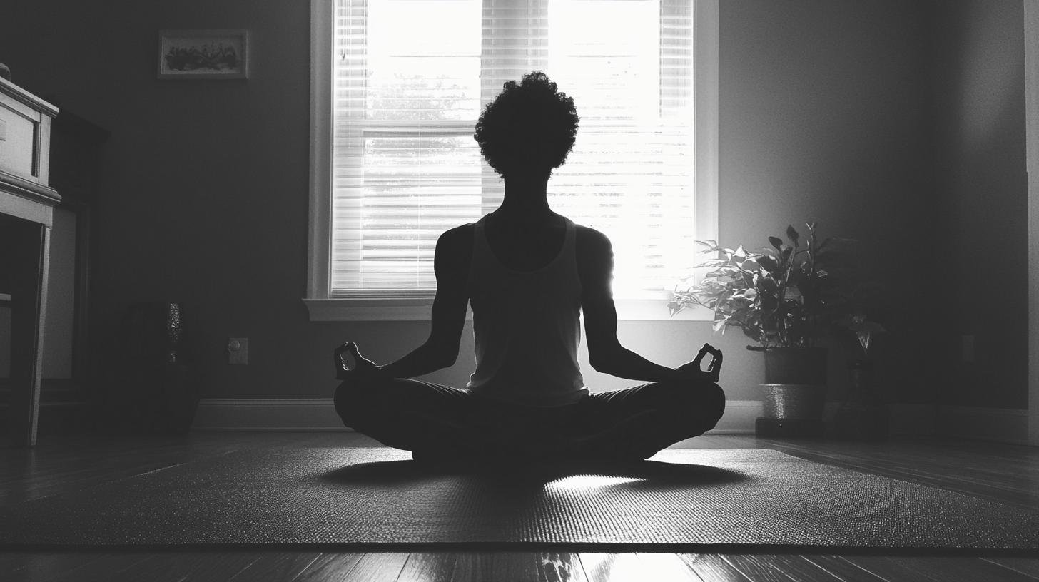 A Lady Having Her Yoga Exercise-Asperger Syndrome Stress Management