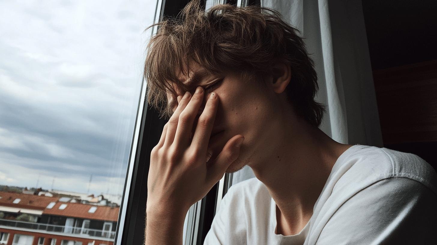 A Boy Covering His Nose from Bad Odour-Respiratory and Gastrointestinal Factors in Bad Breath