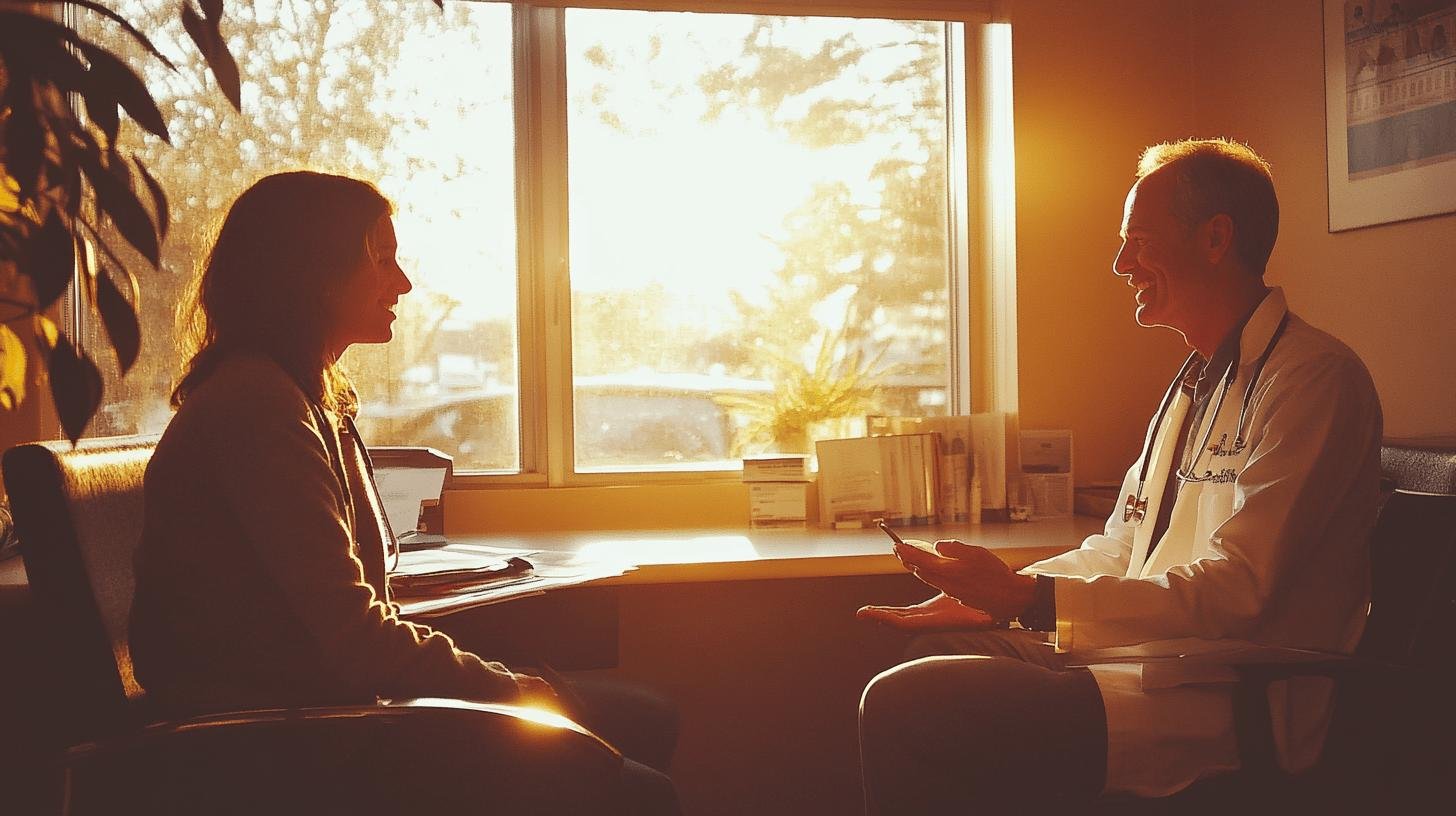 A Doctor Having a Conversation with His Patient-The Role of Direct Primary Care in Managing Alcohol-Related Brain Diseases