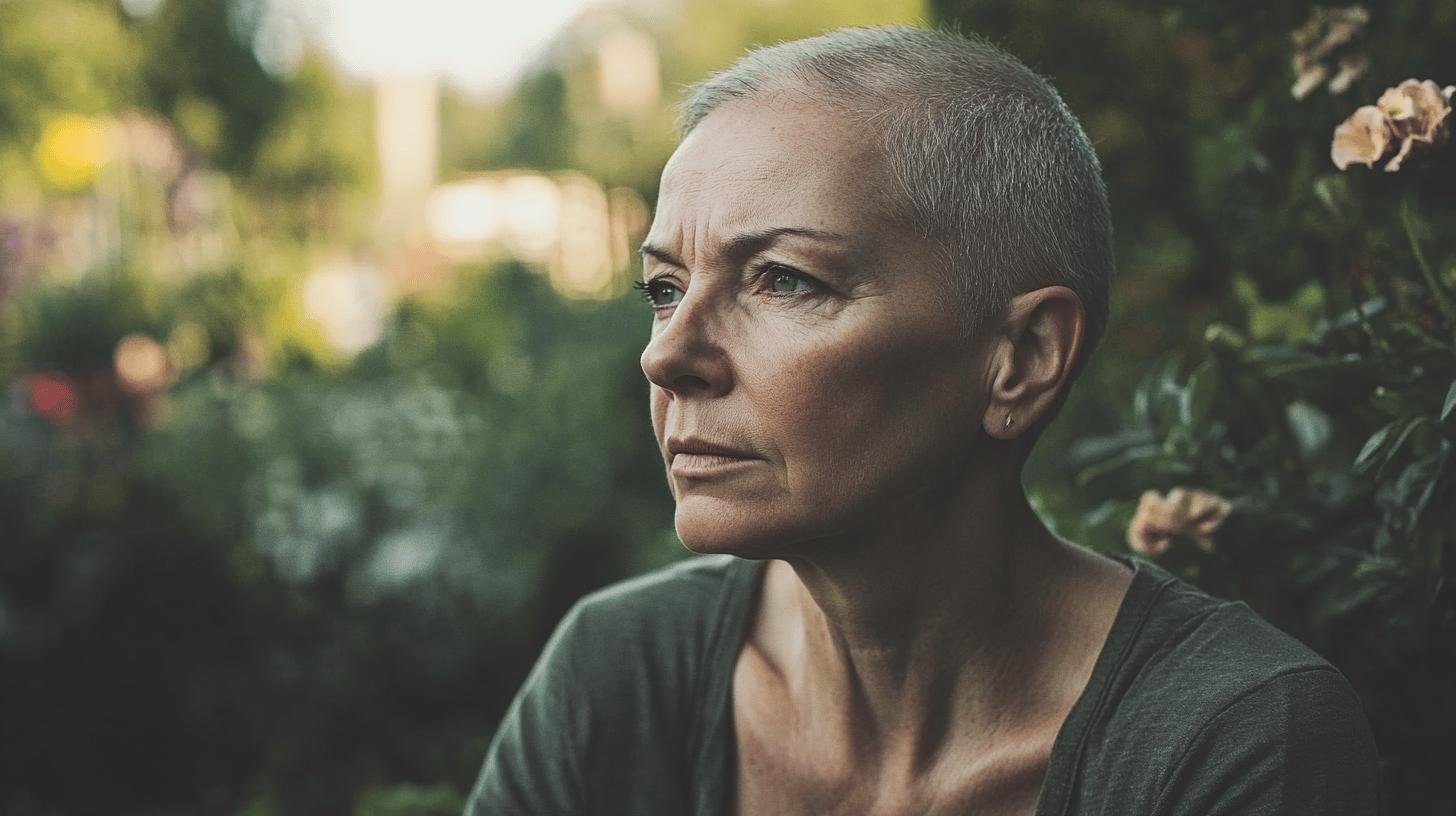 A Granny on Low Cut Due to Alopecia-Autoimmune Diseases Causing Hair Loss